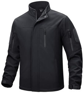 Chaqueta Softshell Cortavientos para Hombre, Impresión Personalizada, Tejido de Secado Rápido, Talla Grande, Chaqueta Deportiva 2025 para Hombre - Product Image 1