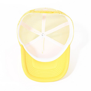 Gorra de camionero personalizada, de 5 paneles gorra de béisbol, gorra deportiva Unisex de Color sólido, gorra Snapback de malla, proveedor mayorista - Product Image 4