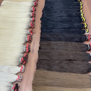 Extensions de cheveux en vrac, lisses naturelles, toutes les couleurs disponibles en stock maintenant, cheveux naturels de haute qualité, produit le plus vendu - Product Image 3