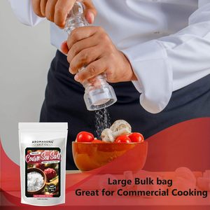 Etiqueta privada Etiqueta blanca Gourmet Comestible Sal Marina Mediterráneo Acabado Copos con hierbas Especias Hecho en EE. UU. - Product Image 6