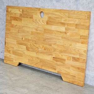 17mm Thick AA Grade Rubber Wood MB045 <b>Computer</b> <b>Desk</b> Durable Gaming Laptop Table 100x60cm Cutout High Quality Office Furniture - Product Image 3