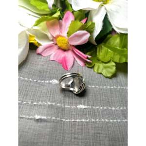 Navajo-Made Sterling Silver <b>Ring</b> with Sonoran Mountain <b>Turquoise</b> Size 9.5 Bezel Setting Inlay for Everyday Wear - Product Image 4