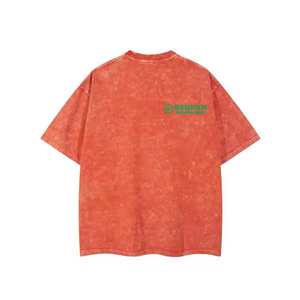 Camisetas de Hombre 100% Algodón Ecológicas de Secado Rápido, Antiarrugas, Transpirables, Corte Holgado, Lavado a la Piedra, de la Mejor Calidad - Product Image 4