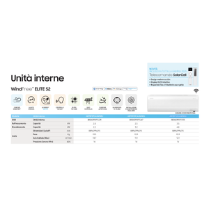 Aire Acondicionado Inverter Dual Split WindFree Elite S2 de Samsung, 7000+7000 BTU, R32, WiFi, A++, Alta Eficiencia Energética - Product Image 5