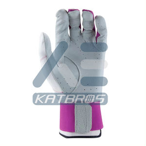 Guantes de Bateo de Béisbol Premium con Palma de Cuero Cabretta Diseñados para un Agarre Fuerte, un Swing Preciso y Prácticas de Alto Volumen - Product Image 2