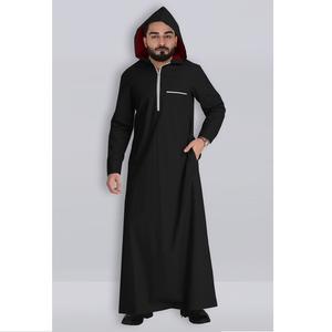 Vêtements islamiques en coton en gros, jubbah, thobes saoudiens arabes pour hommes musulmans avec logo personnalisé, service OEM, thobes respirants - Product Image 6