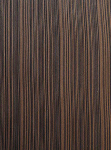 Plaque de <span class=keywords><strong>placage</strong></span> en <span class=keywords><strong>bois</strong></span> de zébrano jaune et noir, <span class=keywords><strong>placage</strong></span> reconstitué flexible pour meubles courbes et volumes - Product Image 2