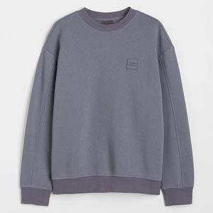 สเวตเชิ้ตสีพื้นของผู้ชายมีฮู้ดพิมพ์ลายดิจิทัลสำหรับฤดูหนาว - Product Image 1