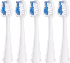 Soft Nylon Bristle Replacement <b>Toothbrush</b> <b>Heads</b> for Electric <b>Toothbrush</b> Models Medium Bristle Pack for Household & Hotel Use - Product Image 3