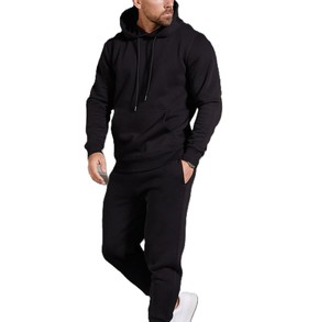 Mejor venta transpirable hombres chándal manga larga cómodo con capucha Jogger Fitness Wear hombres Casual chándal - Product Image 5