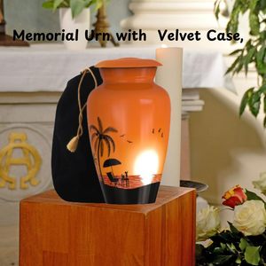 ของที่ระลึกโลหะสำหรับเถ้ากระดูกของมนุษย์ขนาดเล็กสำหรับผู้ใหญ่ผู้หญิง - Product Image 3