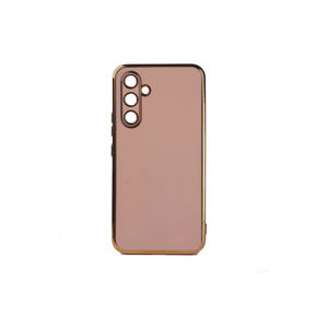 Funda de Silicona Premium SAFA Bark Series en Oro Rosa para Samsung Galaxy M14, Protectora con Electrochapado, Silicona Suave, Compatible con A53 A03S 5G - Product Image 1