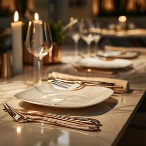 Mr. Spoon Serie Liso Coltello da Carne Lungo 225mm, Acciaio Inox 13/0, Adatto per Lavastoviglie, Ideale per Hotel e Ristoranti - Product Image 4