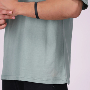 Ropa de calle de algodón 100%, camiseta ligera de gran tamaño para hombre, camisa de gran tamaño de última calidad para uso en exteriores - Product Image 2