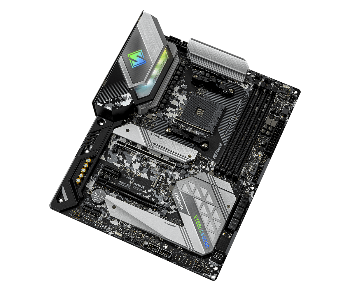 asrock b550m steel legend micro atx