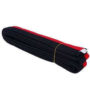Conjunto de cinturones de artes marciales de algodón 100% profesional, pretina protectora frontal de patrón sólido para Karate Judo Taekwondo Jiu Jitsu - Product Image 3