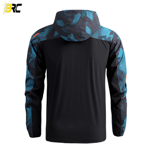 Chaqueta Softshell Unisex al por Mayor, OEM, Impermeable, Cortavientos, con Cuello Alto, Reversible, para Senderismo - Product Image 3