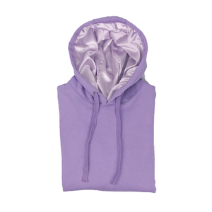 Sweat à capuche décontracté pour homme, coupe ample, hiver, poids lourd, doublure en satin, tricot surdimensionné, lavage à l'acide, polaire, séchage rapide - Product Image 5