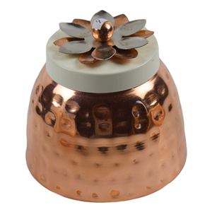Diseño de Recipiente para Galletas, Tarro de Alimentos Secos de 450 ml, Recipientes y Contenedores para Galletas Plateados y Pintados, Tarro de Metal para Dulces - Product Image 1