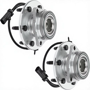 Vypart Nouvel ensemble de moyeu de roue avant avec roulement, 2 pièces # 515036X2 Moyeu de roue arrière compatible 6 trous Suzuki X5 Nissan Accord Acura - Product Image 1