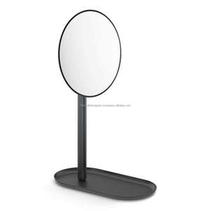 Espejo de mesa decorativo, decoración de interiores, espejo de maquillaje portátil fácil para mujer con bandeja de joyería, tocador de mesa, estilo de tocador - Product Image 2