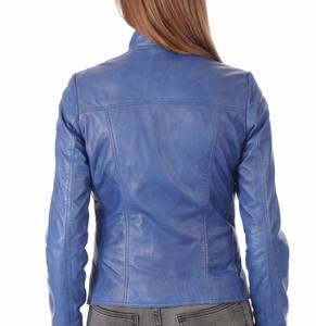 Nouveau Manteau d'hiver personnalisé populaire en gros Vêtements d'extérieur pour femmes Tendance Veste en cuir pour femmes Vestes surdimensionnées pour femmes - Product Image 5