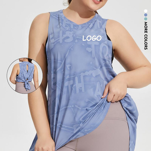High Quality Low Moq Women Tank <b>Top</b> Slim Fit Fitness Wear Women Gym Tank <b>Top</b> In Plus Size - Product Image 2