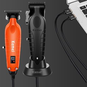 Tondeuse à cheveux sans fil avec écran LED, 11 guides de coupe, lame en acier inoxydable, étanche IPX7 - Product Image 4