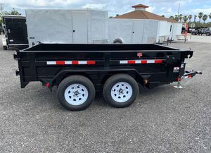 Nouvelle remorque à benne basculante hydraulique à vendre couleur poids vierge Dimension PJ 5X10 remorque à benne basculante 3.5 TONNES D5102 - Product Image 5