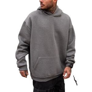 Sudaderas con Capucha Personalizables al por Mayor, OEM, Extra Grandes, Forradas de Felpa, 100% Algodón para Hombre, Transpirables, Térmicas, Cálidas para Invierno, con Impresión Digital - Product Image 1