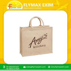 Bolsa de yute blanca hecha a mano ecológica bolsa de diseñador de yute de moda Premium para la sostenibilidad - Product Image 6