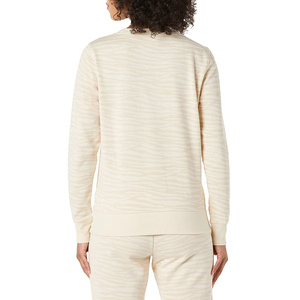 El mejor diseño Otoño Invierno liso mujeres sudaderas suelta moda pulóver de gran tamaño mujeres cuello redondo sudadera personalizada - Product Image 6