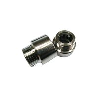 Raccord de tuyau en laiton chromé de haute qualité, embout mâle hexagonal moulé, modèle Embros, 1 an de garantie