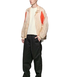 2025 chaqueta cortavientos ligera personalizada para hombre de talla grande bloque de Color personalizado cuello levantado bordado ropa al aire libre a prueba de viento - Product Image 4
