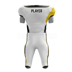 Uniforme de Fútbol Americano Personalizable Fabricado en Pakistán, Transpirable, Talla Grande, Manga Corta, Alta Calidad, 100% Poliéster - Product Image 2