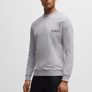 Sudadera para Hombre con Puños y Cintura Acanalados para un Ajuste Relajado para Compradores Mayoristas y Diseño de Mangas Largas con Logotipo Personalizado - Product Image 1