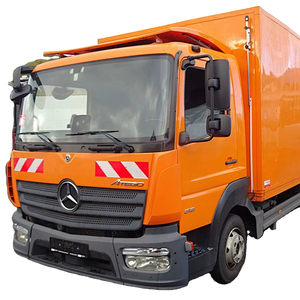 2020มือสอง MB atego 816กล่อง4X2รถบรรทุก156HP เกียร์ธรรมดา Weichai เครื่องยนต์ยูโร6ดีเซล6x4ล้อขับเคลื่อนหนักเซ็กเมนต์ต่ำ - Product Image 1