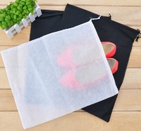 Sacs de voyage non tissés imprimés personnalisés en gros Sacs de rangement pour chaussures et vêtements à cordon