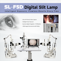 Lámpara de Hendidura LED SL-F5D para Oftalmología con Software de Captura de Video, Proyección y Reportes, Ideal para Hospitales Oftalmológicos - ¡Venta Caliente!