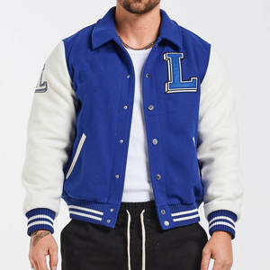 Chaqueta Letterman de diseño nuevo, color personalizado, para hombre, ropa de calle, chaqueta Letterman cálida para hombre - Product Image 1