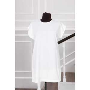 Camiseta Interior Corta Blanca para Hijab, Camisolas y Tops - Product Image 1