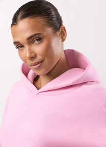 Sudadera con Capucha Estampada para Mujer, Manga Larga, Hombros Caídos, Colorida, Antiarrugas, Transpirable, 100% Algodón de Punto, para Invierno - Product Image 4