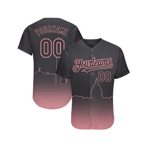 Vente en gros personnalisé maillot de baseball respirant nouveau design de haute qualité séchage rapide maillot de baseball fabriqué avec un tissu de haute qualité - Product Image 6