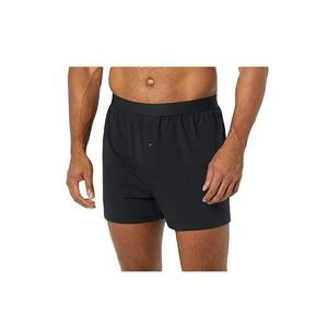 Calzoncillos bóxer de algodón para hombre, ropa interior sin costuras con logotipo personalizado, diseño elástico, 2023 - Product Image 1