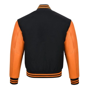 Chaqueta Universitaria Personalizada para Hombre con Cuello Alto, Logotipo Personalizado, Talla Grande, Hecha en Pakistán - Product Image 3