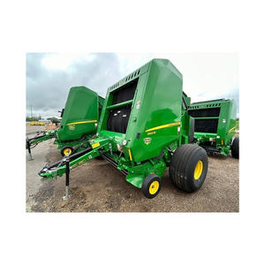 Nueva empacadora redonda JHN Derr con motor de 75HP y cámara fija de caja de cambios para uso en granjas de heno - Product Image 5
