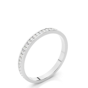 Anillo de compromiso de diamante cultivado en laboratorio de plata 925 14K 18K Oro Blanco alto IGI certificado anillo de diamante estilo clásico joyería de mujer - Product Image 2