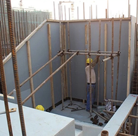 Panel de Encofrado de Contrachapado Plástico Hueco Moderno CONSO, de Alta Resistencia, Reutilizable, para Vertido Único, Resistente al Agua