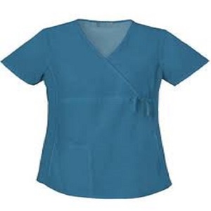 Tenue d'hôpital de qualité supérieure en polyester/coton avec détection d'aiguilles et couleurs personnalisables - Product Image 2