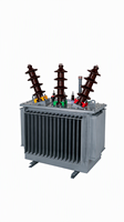 Transformateur de puissance immergé dans l'huile à faible perte 30kV/400V 100kVA 50Hz Dyn11